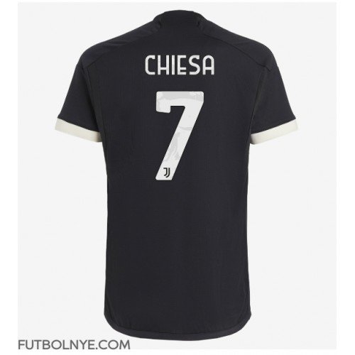 Camiseta Juventus Federico Chiesa #7 Tercera Equipación 2023-24 manga corta